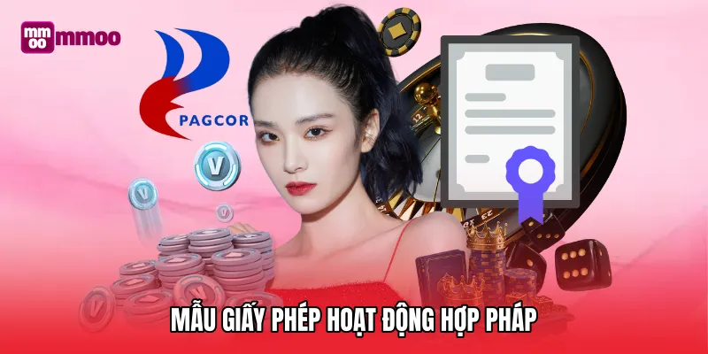 Mẫu Giấy phép hoạt động hợp pháp